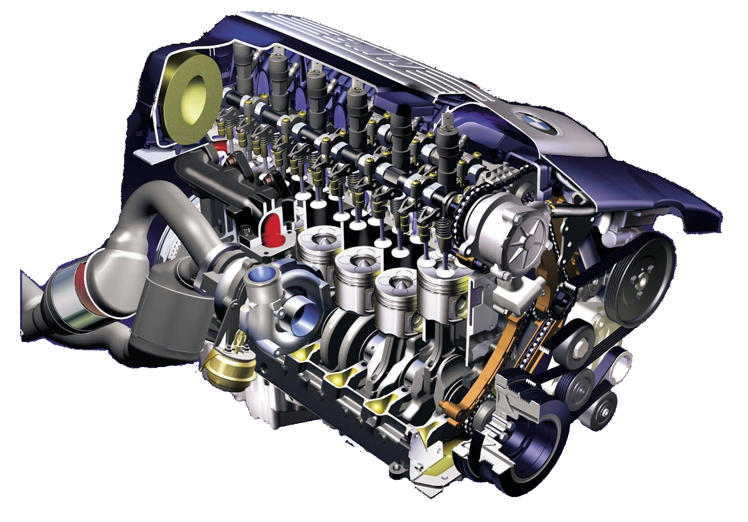 BMW M57 3.0L Twin-Turbo Diesel Engine